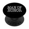 Man of Honor Gift for Wedding PopSockets Swappable PopGrip