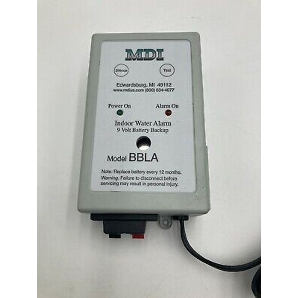 MDI Indoor Septic Alarm & Sump Pump High Water Alarm with Battery Backup 0410