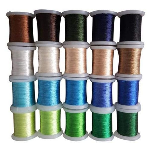 Nellie's Choice Embroidery Thread Spools 20pcs - Greens Blues Browns 008