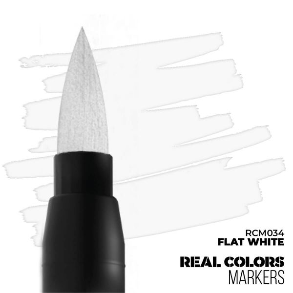 AK Interactive Acrylic Paint Marker Flat White RCM034