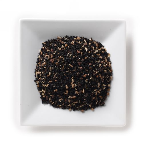 Mahamosa Black Chai Tea Loose Leaf (Looseleaf) - Coconut Chai Tea 4 oz (with ginger root, cinnamon, shredded coconut, ginger, coconut and vanilla flavors)