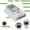 MPPT 100AMP Solar Charge Controller For 12V 24V DC Battery Regulator MAX 2600W U
