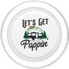 Camping Let'S Get Poppin' Pop Up Camper PopSockets PopGrip for MagSafe