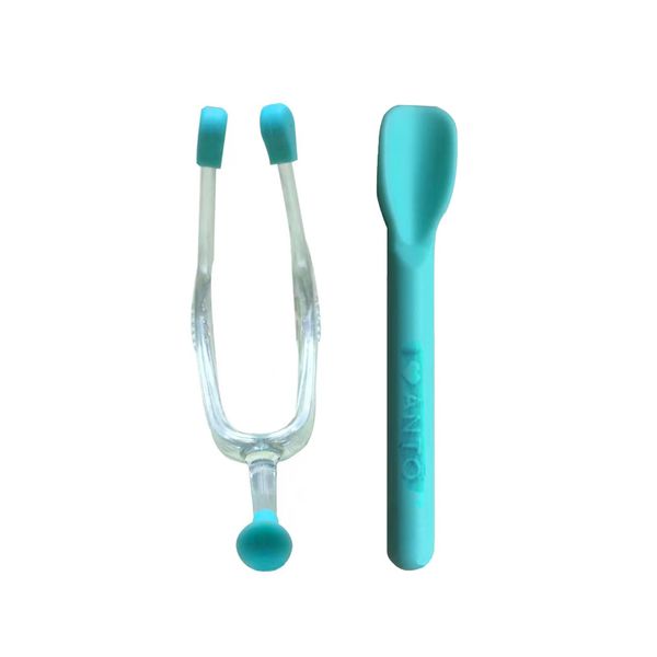 AITIME Soft Contact Lenses Remover and Insertion Tool, Contact Tweezers and Soft Silicone Scoop for Girls with Long Nails, Gift for Contact Lens New User (Green)