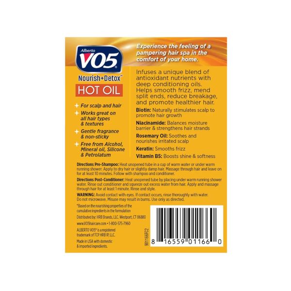 VO5 Hot Oil Therapy Moisturizing Treatment 2 ea