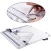 Heuitgs Portable A3 Drafting Board, Multi-functional Drafting Board Towing Tabletop Drafting Board Process Drafting Board Portable 20.1 x 12.2 inches (51 x 31 cm) Technical Drafting Table Clamp
