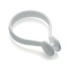 Croydex White Button Shower Curtain Rings 12pk, 75g, 34F