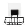 BESTLOCK Magic Bath Black Seifenhalter - Selbstklebend, Wasserdicht, Wiederverwendbar - Compactor