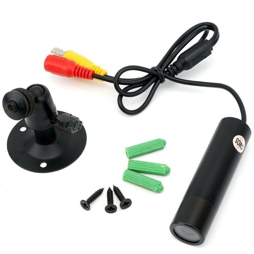 Vanxse® CCTV 1/3 CCD 1000TVL HD 3.6mm Mini bullet Security Camera Indoor Surveillance Camera with Bracket