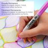 SHARPIE Glam Pop Permanent Markers, Fine Point, 24 Count