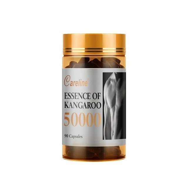 NEW Careline Essence of Kangaroo 50000 90 Capsules