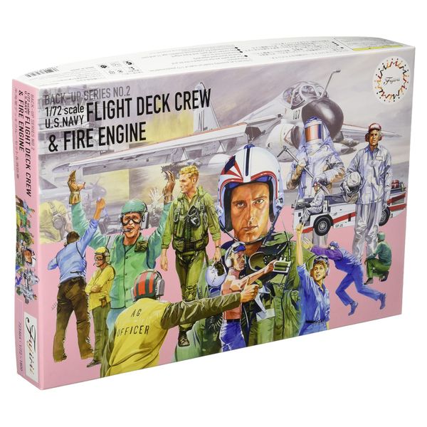 Fujimi Model 1/72 BUP2 Fire Truck & Deck Crew Bup-2