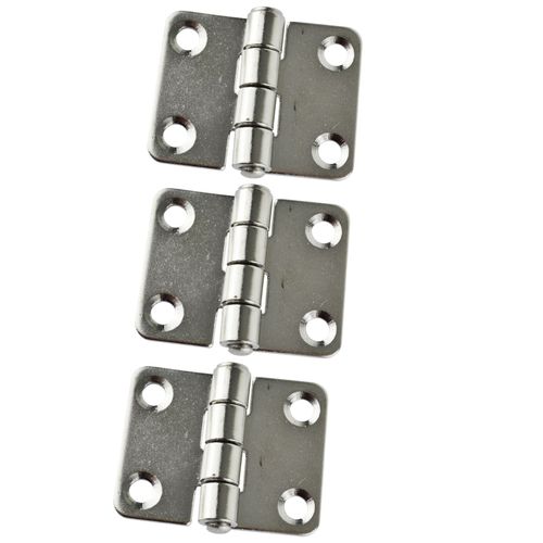AB Tools Cabin Door Hinges 3 PACK Stainless Steel for Boat Yacht Motor Home Locker Marine