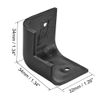 sourcing map Speaker Corner Protectors Cabinets Edge Corner Speaker Stackable Guard Wrap Angle Case Protection 8pcs