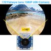 ELP Webcam Wide angle 170 degree Fisheye Lens Camera USB Full HD 1080P 30fps Web Camera for Linux/Windows/android
