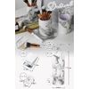 Frepice Makeup Brushes, Set of 10, Powder Brush, Concealer Brush, Makeup Brush Holder, Makeup / Howlite