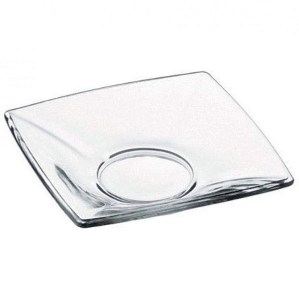 Pasabahce Teeteller, Glas, transparent, 6