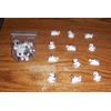 Twelve Mini puppy erasers, Fun for any party or party theme!