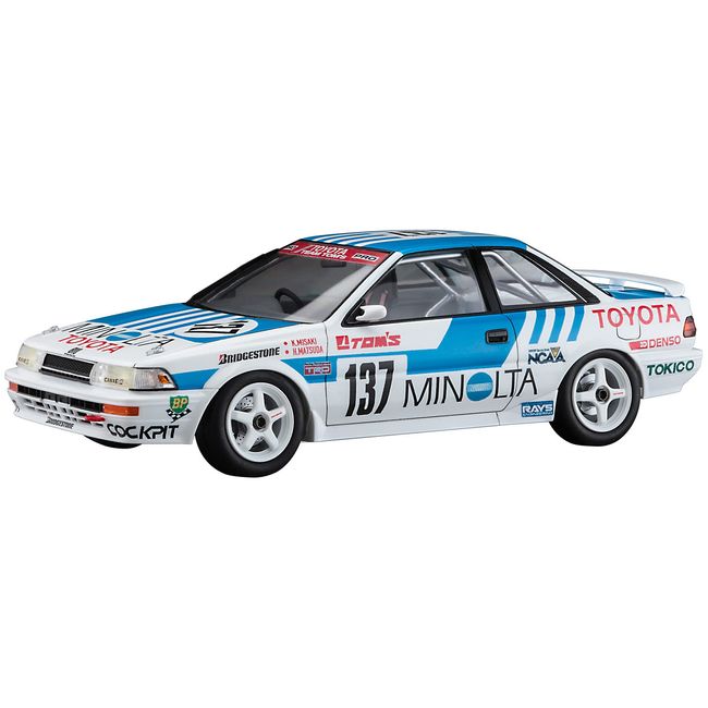 Hasegawa 1/24 Minolta Corolla Levin AE92 1988 JTC Plastic Model 20515