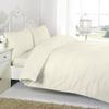 Night Zone 100% Egyptian Cotton 200 Thread Count Valance Sheet, Cream, Double