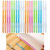 aninako Paper Fasteners, 2 Holes, 30 Pieces, 5 Colors, Document Binding, Document Fasteners, Office Tools, Durable, Flexible, Easy to Use, Easy to Remove, Documents, Documents, Documents, Documents,