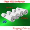 4 Pcs 800 ML Flow Restrictor Push In Quick Connect Unter Sink RO Water Filter