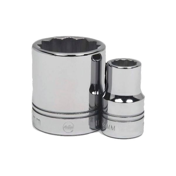 1/2" Drive, 23mm Metric Socket, 12 Points, Mfr: STM-1223-A