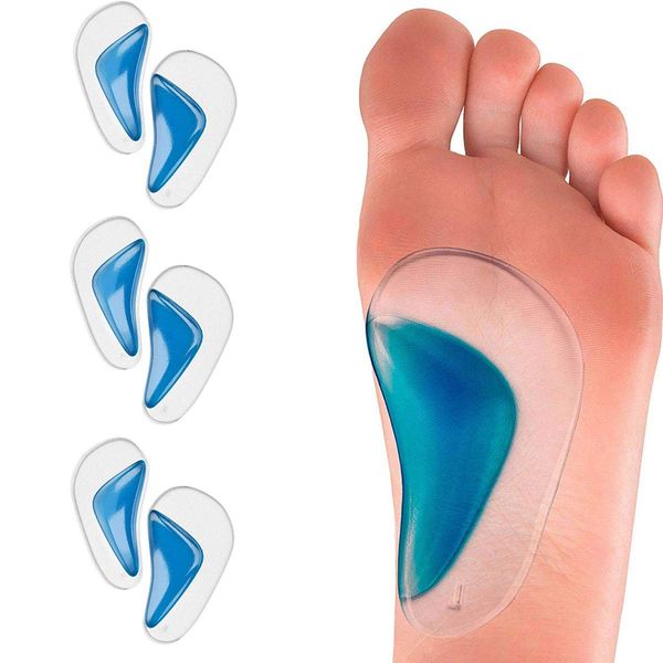 6PCS of Arch Support Insoles by PEDIMEND™ - Orthotic Shoe Insoles - Plantar Fasciitis Relief Cushions - Metatarsal Pads/Reduce Stress & Pain/Morton's Neuroma Orthopedic Care – Foot Care