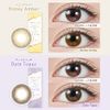 Color Contacts TOPARDS Topaz Rino Sashihara Sassy One Day 10 pieces Date Topaz (with degree) [-9.50]