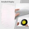 25 x 7" LP Clear Anti Static Plastic Round Bottom Vinyl Inner Sleeves