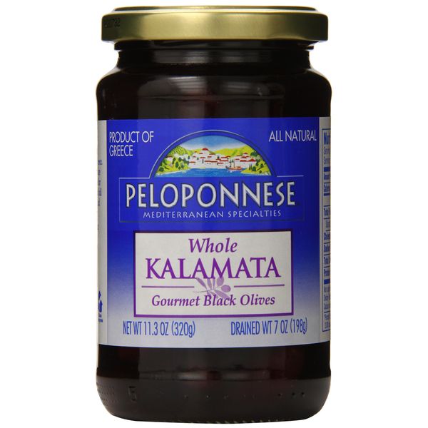 Peloponnese Kalamata Olives, 7.0 Ounce