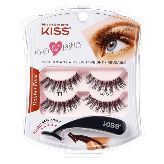 Kiss Ever Ez 11 Lashes Double Pack