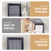 4pcs Box Outdoor Covers Waterproof Box Wall Face Plate Panel Box Wall Case Protectors Black