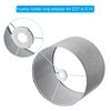 PATIKIL E27 to E14 Lamp Shade Reducing Ring, 5 Pack Lampshade Adapter Ring Converter Reducer Fitting Light Fixtures Replacement, Translucent