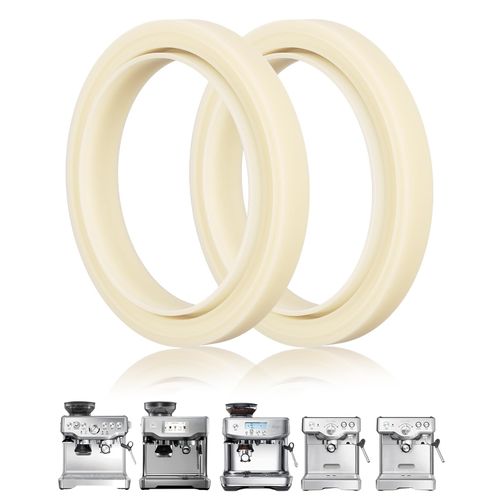 2PCS 54mm Silicone Steam Ring for Breville Espresso Machine 878/870/860/880/810/840/450/500 and Sage 880/878/875/870/810/500, Breville Espresso Machine Accessories Grouphead Gasket Replacement Part