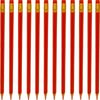 LCPQMZGH 72 Pcs Erasable Checking Pencils, Pre-Sharpened, for Marking, Coloring, Tests, Grading, Office, School (Red)