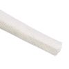 sourcing map Insulation Braid Sleeving, 9.8Ft-16mm High Temp Fiberglass Sleeve White