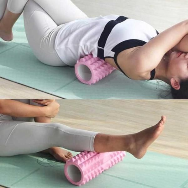 [XB8II40M]Women&#39;s Home Training Foam Roller Protrusion Body Stretching