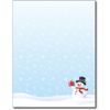 Snowman Gift Holiday Stationery - 80 Sheets