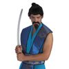 Boland 01800 - Schnurrbart und Bart Samurai, Einheitsgröße, schwarz