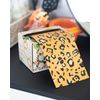 FRAMAR Leopard Highlight Foil for Hairdressers - Aluminium Foil Hairdresser, Aluminium Foil for Strands Set, Hair Foil, Highlight Foil, Hairdresser Foil Strands, Highlights Foil, Foil Rolls, Highlight