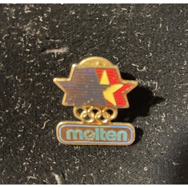 1984  Olympic Pin ~ Los Angeles Olympic Games~Sponsor~Molten~sports ball mfg.