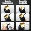 Replacement Blade for BESTBOMG Hair Clippers (Gold*1)