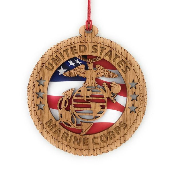 US Marine Corps Christmas Ornament