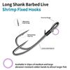 Double Fishing Hooks Live Shrimp (4/0)