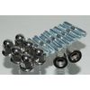 Stud Bolt Short + Muffler Nut Plated M8P1.25-12HEX 2X-1824