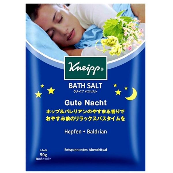 KNEIPP BATHSALT Hop &amp; Valerian 50g KNEIPP BATHSALT