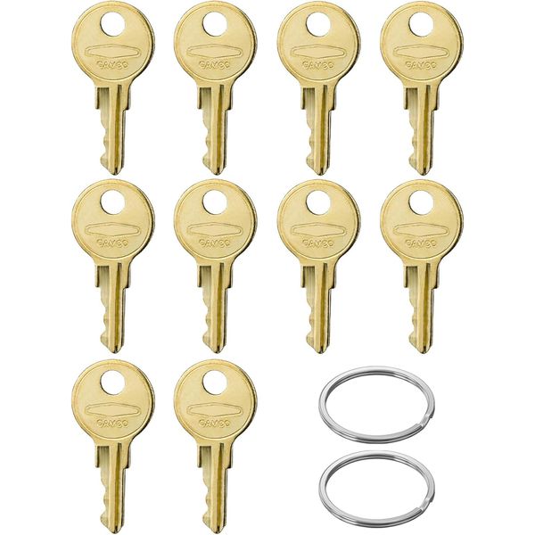Dispenser Keys for Bobrick, 10-Pack 33043 CAT74 Toilet Paper Towel Dispenser Key