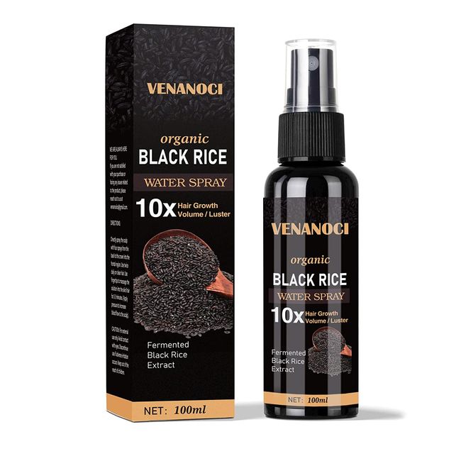 Venanoci Hair Growth Serum, Rice Water Spray for Women & Men Treatment for Hair