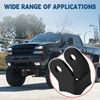 2-Piece Set Heavy Duty Shock Mounts ,Shock Brackets for Off-Road Trailers, Thick Welded